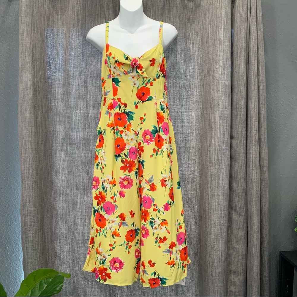 Anthropologie Yumi Kim Tropical Floral Jumpsuit
